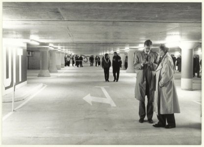 Opening parkeergarage Houtplein. NL-HlmNHA 54023576