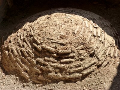 Mud oven masonry