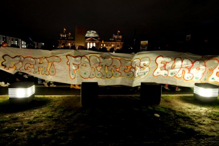 Open the borders demonstration Berlin 2020-03-03 33