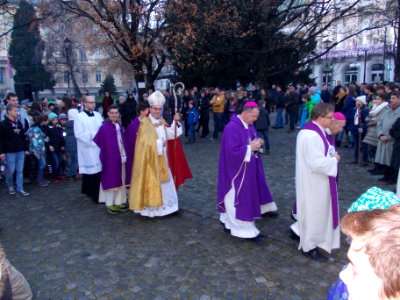 Opening of the Holy Doors of Maribor Cathedral and Basilica, December 13, 2015 06