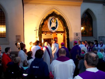 Opening of the Holy Doors of Maribor Cathedral and Basilica, December 13, 2015 08