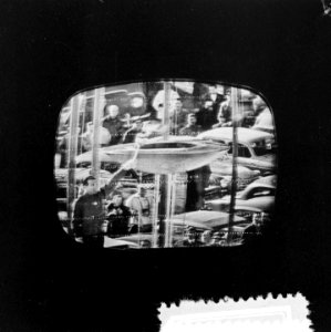 Opening Olympische Winterspelen in Cortina d'Ampezzo, het vuur foto van televis, Bestanddeelnr 907-5579