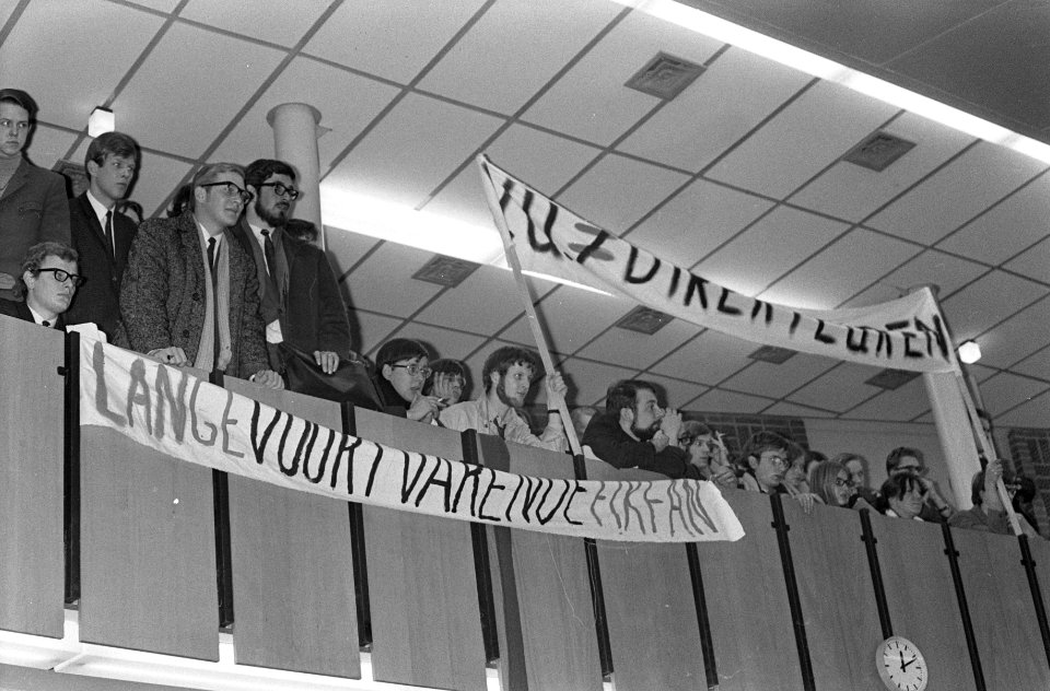Opening nieuw gebouw van de medische faculteit Vrije Universiteit Amsterdam door, Bestanddeelnr 922-1004