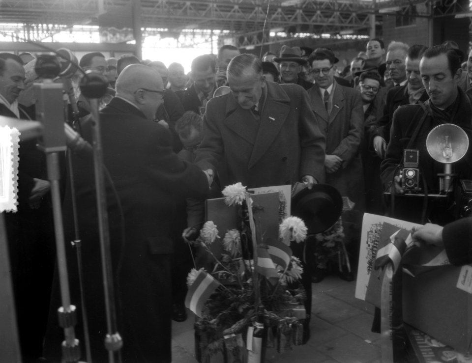 Opening nieuwe spoorbaan Eindhoven, Bestanddeelnr 906-1423