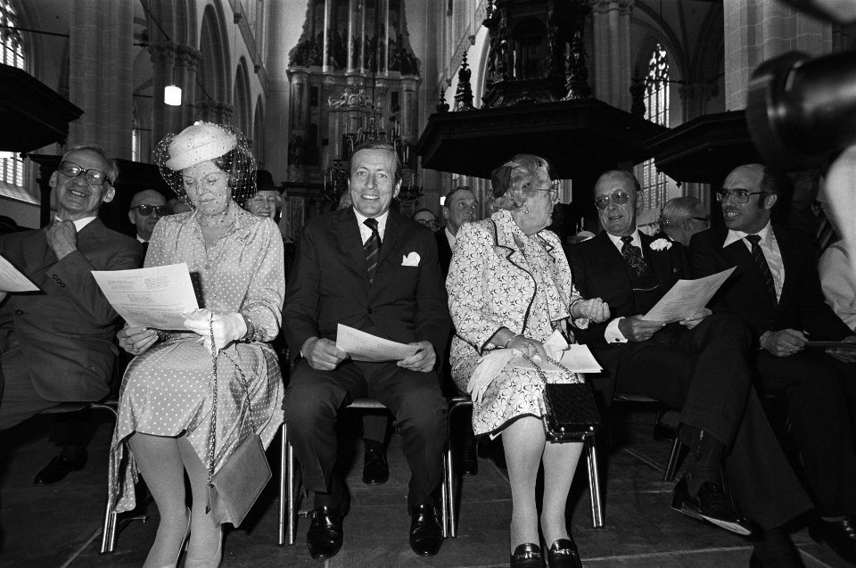 Opening Nieuwe Kerk in Amsterdam in aanwezigheid van de Koninklijke familie Mi…, Bestanddeelnr 930-7767