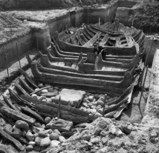 Opgraving van middeleeuws schip in Noordoostpolder, Bestanddeelnr 904-1571