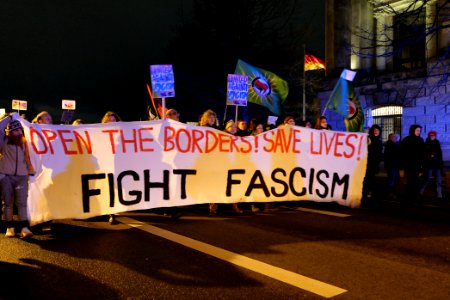 Open the borders demonstration Berlin 2020-03-03 46