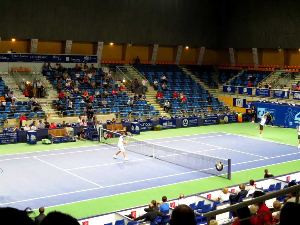 Open Orleans 2013 - 31 - Paire&Renavand vs Malisse&Bemelmans