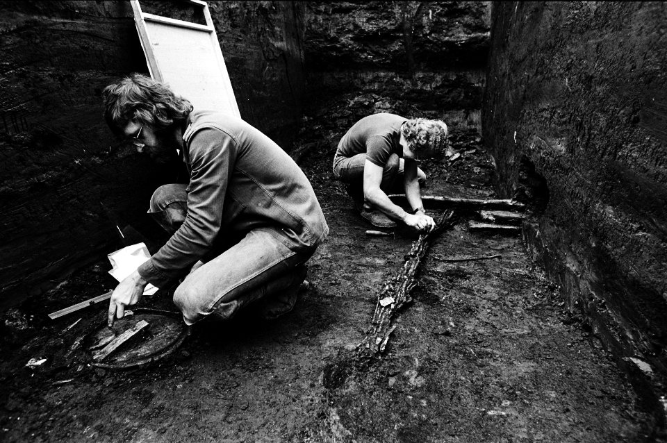 Opgravingen, bouwactiviteiten, archeologie, Bestanddeelnr 930-3613