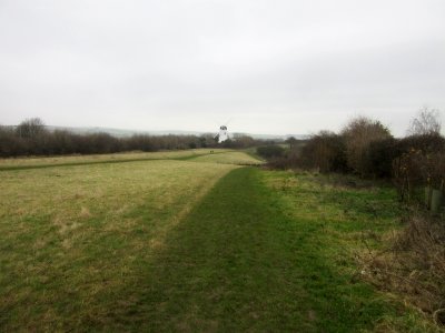 Open Land between Dyke Road and Patcham Windmill, Westdene, Brighton (December 2016) (3)