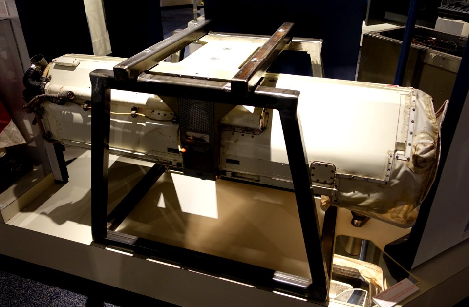 Operational Objective Camera for Blackbird reconnaissance aircraft, Itek, 1970s - National Electronics Museum - DSC00171
