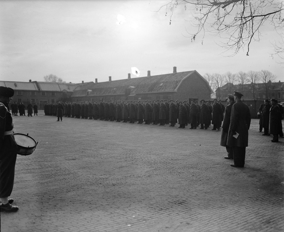 Opheffing MMOD Leiden. Generaal Kruls toespraak, Bestanddeelnr 902-5535