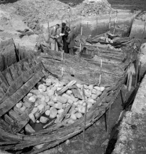 Opgraving van middeleeuws schip in Noordoostpolder, Bestanddeelnr 904-1570