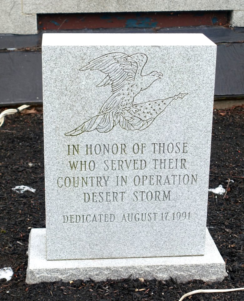 Operation Desert Storm Memorial - Revere, Massachusetts - DSC04426