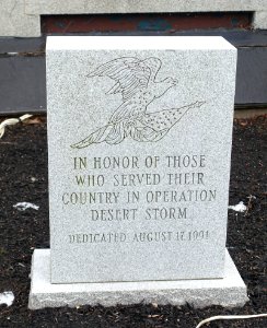 Operation Desert Storm Memorial - Revere, Massachusetts - DSC04426