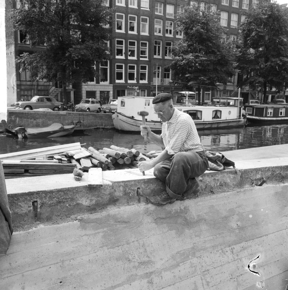 Operatie Weesperstraat werk aan de bruggen, werkzaamheden, Bestanddeelnr 916-6353