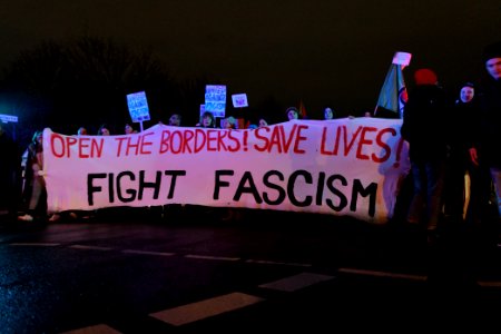 Open the borders demonstration Berlin 2020-03-03 35