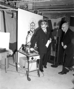 Opening nieuw station Scheveningen Radio te IJmuiden, Bestanddeelnr 904-8616