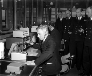 Opening nieuw station Scheveningen Radio te IJmuiden, Bestanddeelnr 904-8613