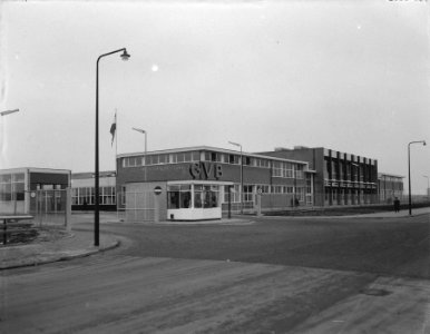Opening nieuwe autobusgarage in Amsterdam West, Bestanddeelnr 909-9851