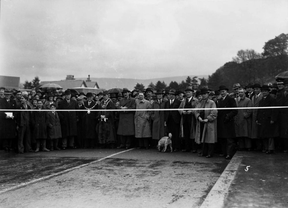 Opening of the Irfon bridge, near Builth Wells (1293456)