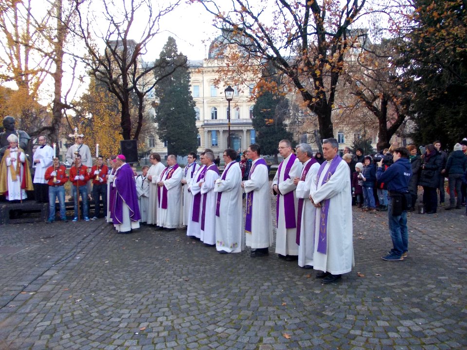 Opening of the Holy Doors of Maribor Cathedral and Basilica, December 13, 2015 04