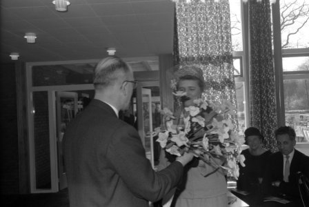 Opening Keukenhof door Minister Klompé, Bestanddeelnr 912-2640