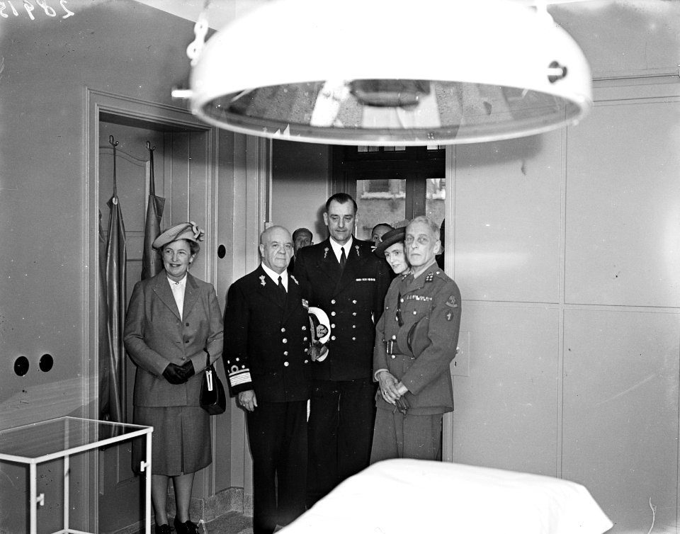 Opening Marinehospitaal te Overveen, Bestanddeelnr 902-8915