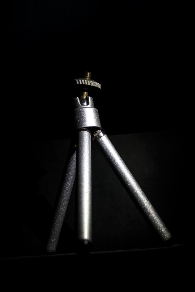 Tripod black ministand
