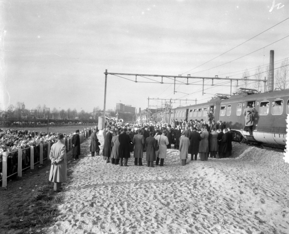 Opening nieuwe spoorbaan Eindhoven, Bestanddeelnr 906-1426