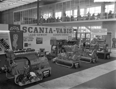 Opening Technische voorjaarsbeurs te Utrecht diverse Zweedse stands, Bestanddeelnr 910-3015