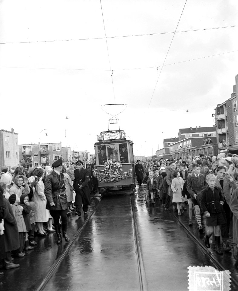 Opening tramlijn 13 naar nieuw West, Bestanddeelnr 906-7547