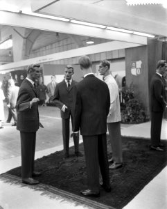 Opening van de 15e herenmodebeurs in de RAI, Bestanddeelnr 911-5888