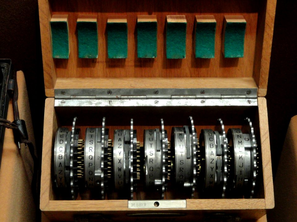 Operational rotors - National Cryptologic Museum - DSC07778