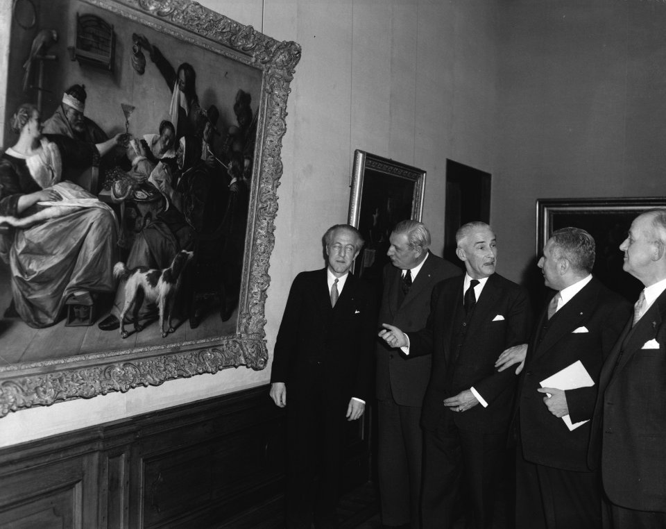 Opening Jan Steententoonstelling in het Mauritshuis te Den Haag, Bestanddeelnr 910-0476