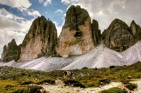 South tyrol hiking alpine photo