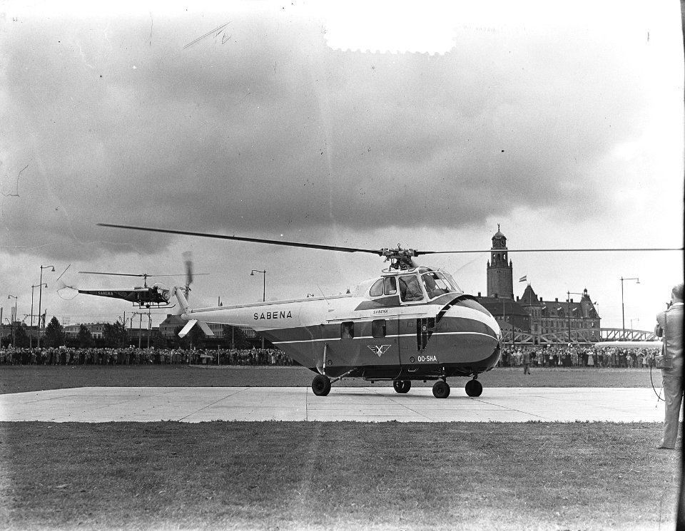 Opening Helicopterdienst Rotterdam-Brussel, Bestanddeelnr 905-8629