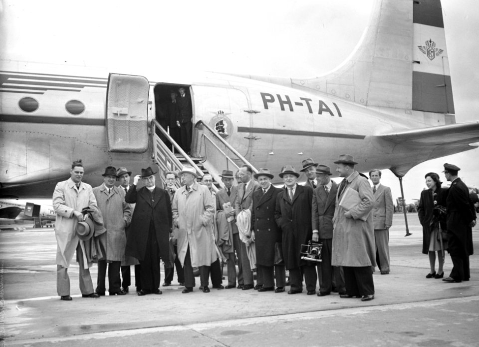 Opening luchtlijn Amsterdam naar Rome, Bestanddeelnr 902-2027