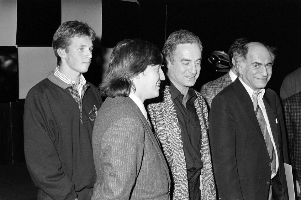 Opening Hoogovensschaaktoernooi v.l.n.r. Jeroen Piket , Karpov, Sosonko, Tal, Bestanddeelnr 934-1646