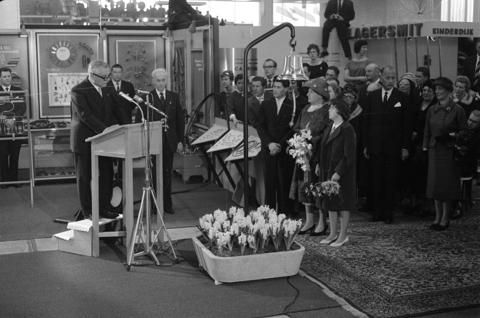 Opening Marijkehal door Prinses Marijke te Utrecht Opening Marijkehal, Bestanddeelnr 912-2205