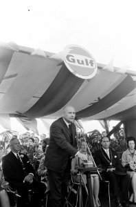 Opening Gulf olie Raffinaderij in Europoort, Bestanddeelnr 918-2265