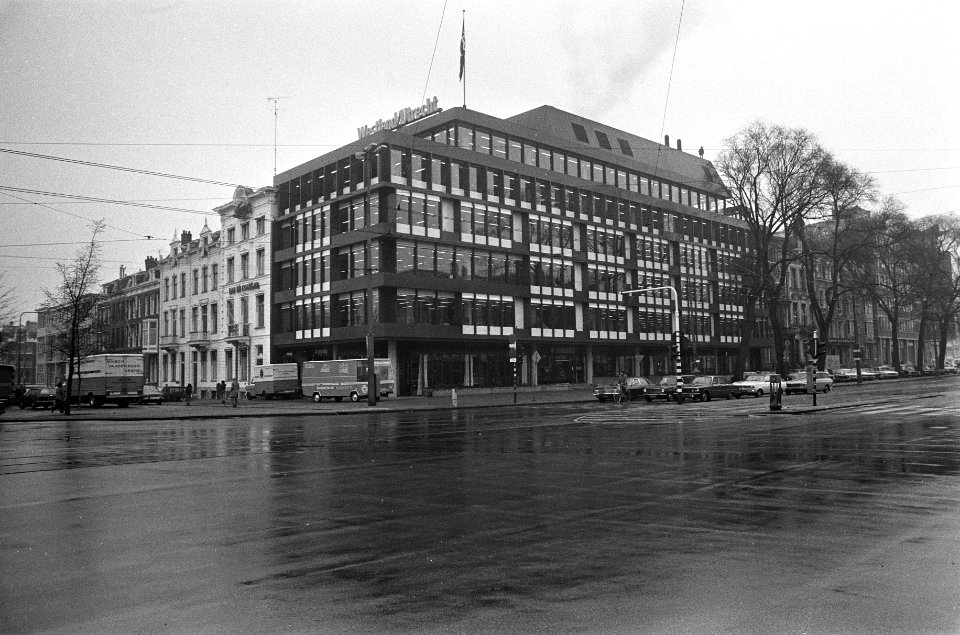 Opening hoofdkantoor Westland Utrecht Hypotheekbank , Sarphatistraat Amsterdam,, Bestanddeelnr 927-0622