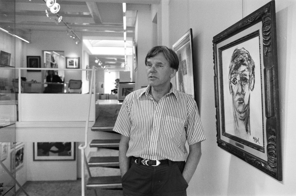Opdracht Tubantia Herman Krikhaar in galerie, Bestanddeelnr 934-2521