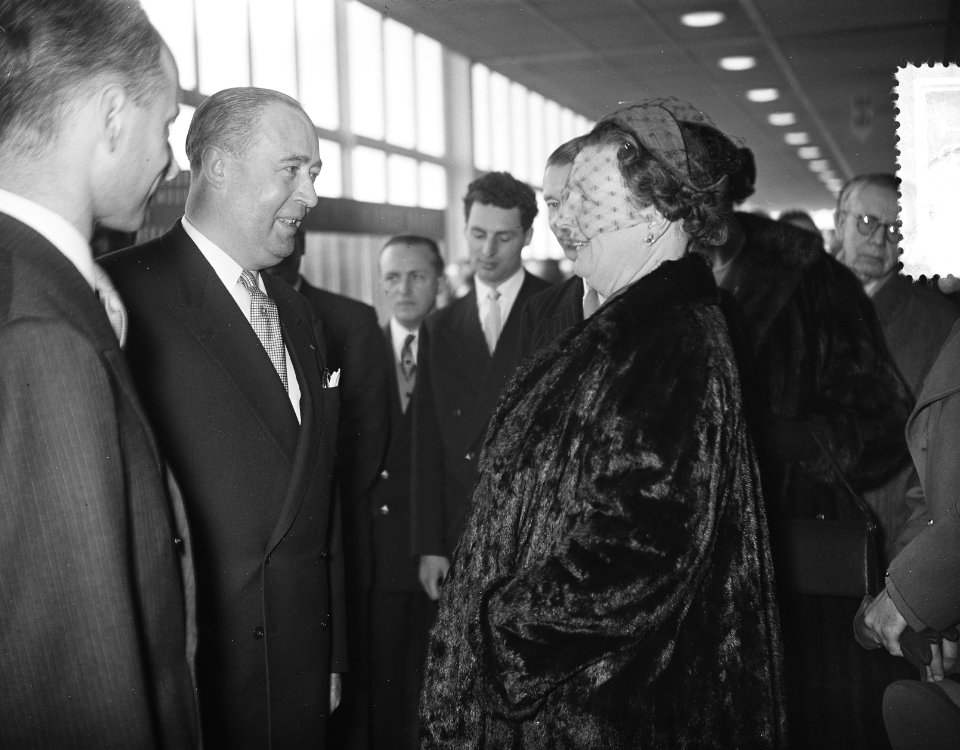 Opening Julianahal Jaarbeurs door Hare Majesteit de Koningin, Bestanddeelnr 907-6391