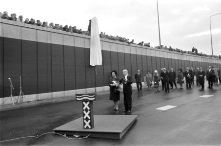 Opening IJ tunnel door koningin Juliana, Bestanddeelnr 921-8119