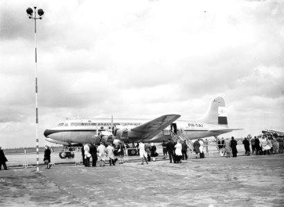 Opening luchtlijn Amsterdam naar Rome, Bestanddeelnr 902-2028 photo