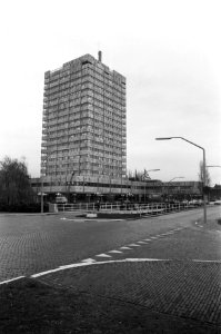 Opening hoofdkantoor Albert Heyn te Zaandam, exterieur, Bestanddeelnr 925-1528