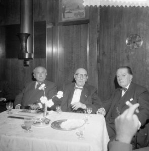 Opdrachten Senioren Convent in het Americain Hotel, Bestanddeelnr 909-6354
