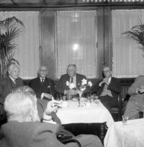 Opdrachten Senioren Convent in het Americain Hotel, Bestanddeelnr 909-6349