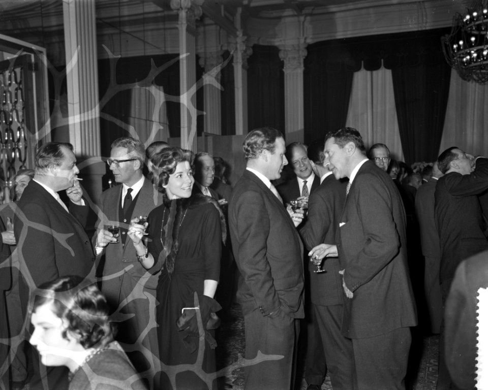 Opdrachten Revue der Reclame, receptie Amstelhotel, Bestanddeelnr 910-9170